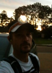 Getting ready for a long night run