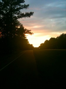 Sunset run